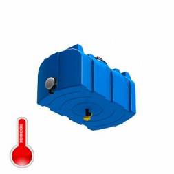 Бак пластиковый для летнего душа с подогревом, 100 л, синий [DR100S1312]