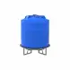 Емкость ЭВЛ 5000 л синяя на основании для полного слива F