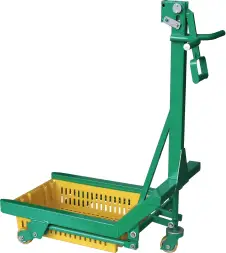 Тележка для ящиков ТЛ-1 мм, зеленый