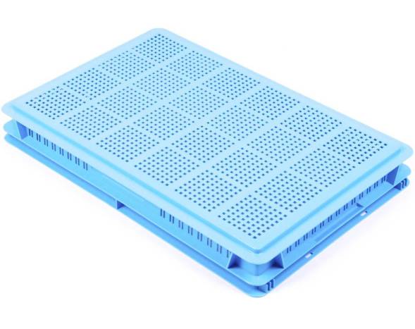 Пластиковый лоток 600х400х75 перфорированный