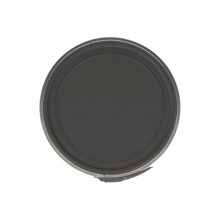 Бочка пластиковая с крышкой и металлическим обручем Open Top, 227 л, синий [БП227.02/04]