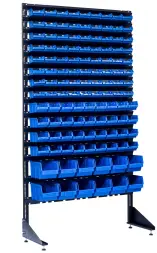 Стеллаж с пластиковыми ящиками 1801-8/4/2 S