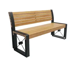 Скамейка стальная «София» без подлокотников 1,5 м