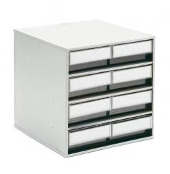 Кассетница с металлическим корпусом Treston, 400x400x395, прозрачный,   0840-1