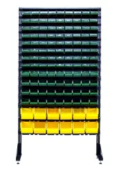 Стеллаж с пластиковыми ящиками 1801-8/4/2 Z-G