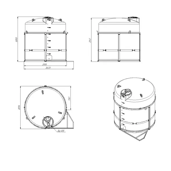 Кассета 6м3 TRN СБ для КАС/ЖКУ