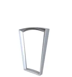 Велопарковка «Дельта» 1 секция - алюминий