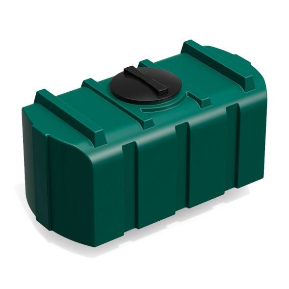 Бак пластиковый для летнего душа Полимер-Групп R 300 л, черный [DR300S1]