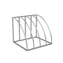 Стальная велопарковка на 4 места [16939]