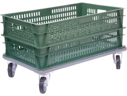 Тележка для ящиков ТЛ-7040-1 мм, серый