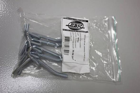 Крючок ДВК 65 мм, диаметр 5 мм (5 шт)