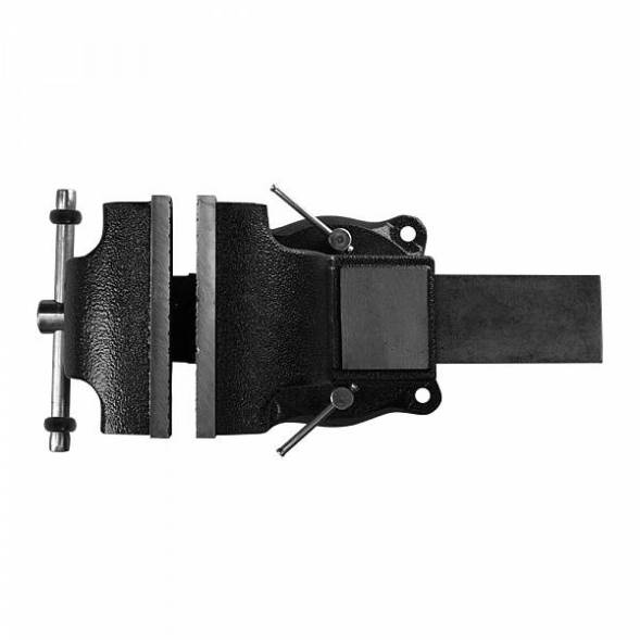 Тиски чугунные поворотные с наковальней «ЭГИР» 100мм BERGER