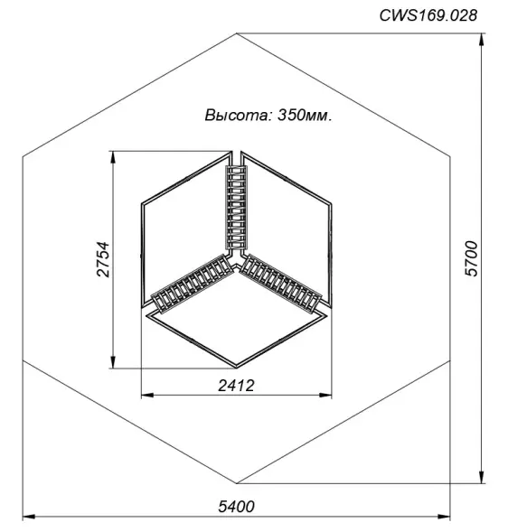 Песочница BALKWOOD «Кимберли»