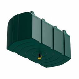 Бак пластиковый для летнего душа Полимер-Групп R 300 л, зеленый [DR300S2]