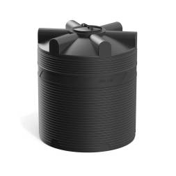 Емкость (резервуар) пластиковая вертикальная с крышкой, 3000 л, синий [TV3000S13]