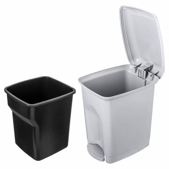 Контейнер для мусора с педалью 7л