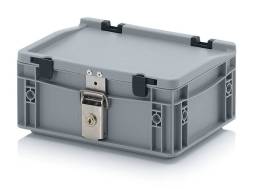 Евроконтейнер пластиковый с замком ED 32/12 1S
