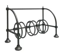 Велопарковка чугунная 3 места