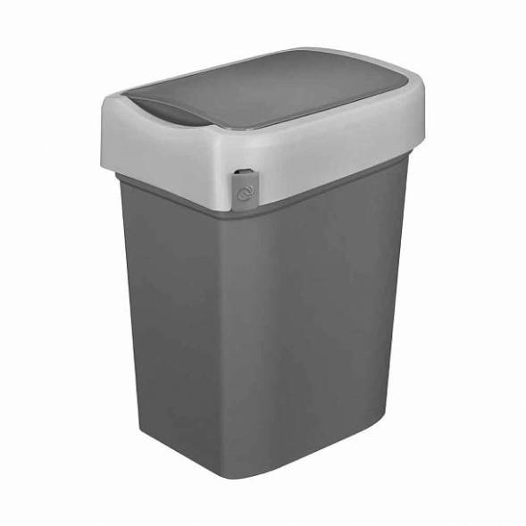 Контейнер для мусора Smart Bin 10л, серый