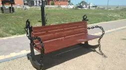 Скамейка чугунная «Якорь» 1,5 м