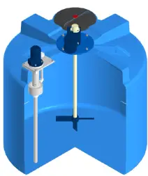 Насос Магна 11 вертикальный полупогружной