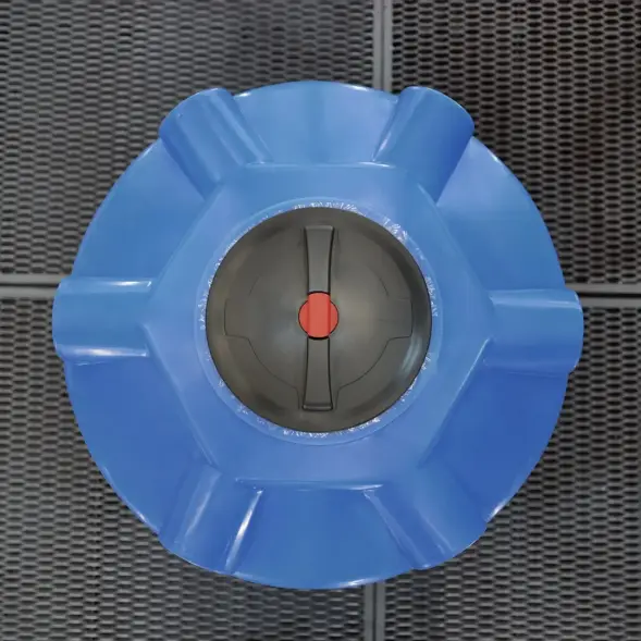 Емкость ЭВЛ 500л под плотность до 1.5 г/см3 синяя