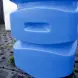 Емкость L 1000л под плотность до 1.2 г/см3 с откидной крышкой синяя