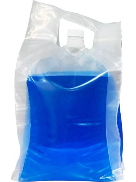 Пакет в форме канистры, 10 литров, с ручками