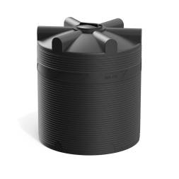 Емкость (резервуар) пластиковая вертикальная с крышкой, 5000 л, зеленый [TV5000S2]