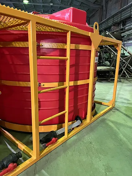 Кассета с низкими емкостями 10000 л (2х5000 л) мет.краны