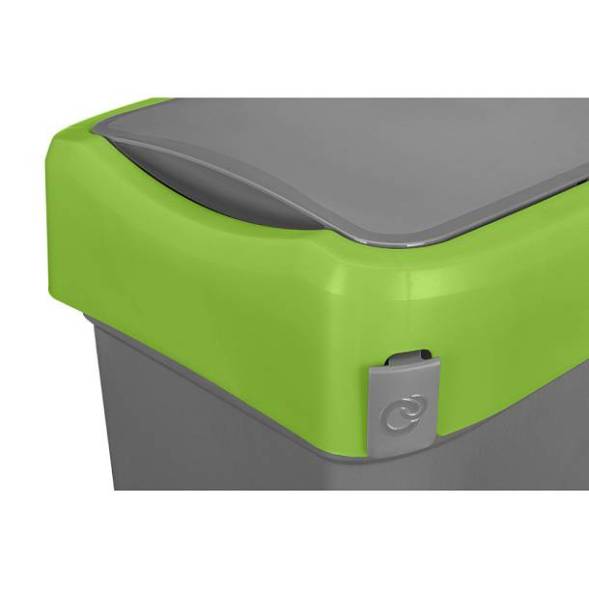 Контейнер для мусора Smart Bin 50л, зеленый