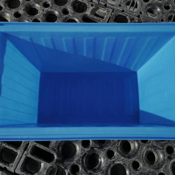 Ванна пластиковая пищевая К, 400 л, HDPE, синий [132.0400.601.0]