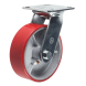 Колесо большой грузоподъемности (полиуретан) поворотное диаметр 200 мм [9314]
