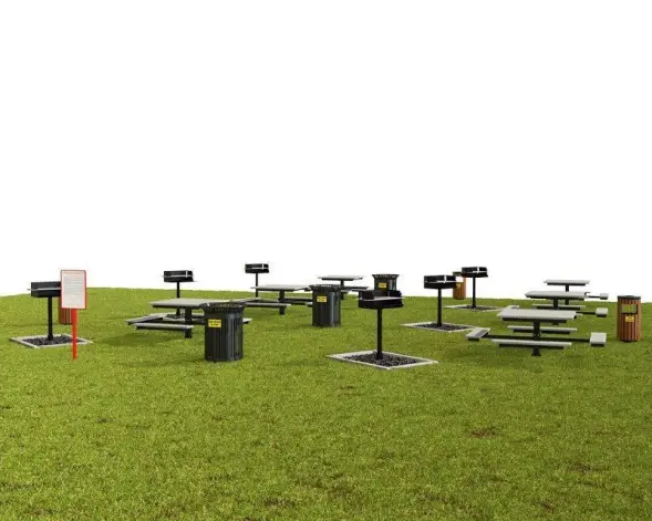 Мангальная зона №1 на 48 мест