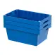 Контейнер пластиковый вкладываемый INSTORE, 490х300х210 мм, синий [KV 5321]