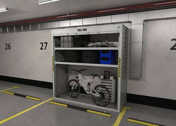 Шкаф в паркинг ROLL‑BOX IN STOCK M-2