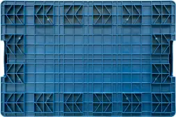 Евроконтейнер пластиковый R-KLT 6429, 594х396х280 мм, 48 л, синий