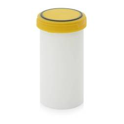 Банка 1,3 л без внутренней крышки, оранжевая