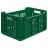 Ящик для фруктов 112, 500х300х264 мм, зелёный