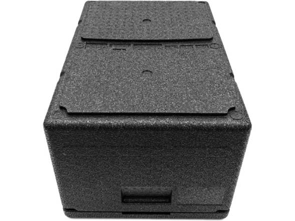 Термобокс пенополипропиленовый с крышкой STP PRO, 600х400х320 мм, 46 л, 55 кг/м3