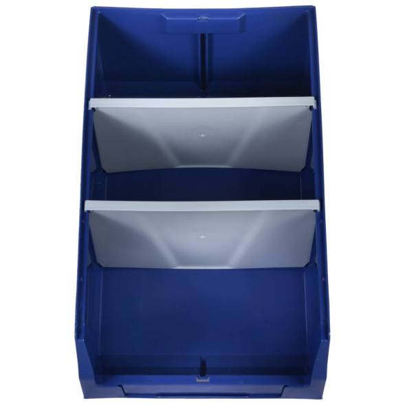 Складской лоток для метизов, мелочей и деталей Logic Store®, 500х300х200 мм, синий [12.406]