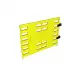Ограждение барьерное «ARGO» (с коннекторами) желтый