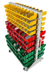 Мобильная стойка Стелла-техник M2-100-42-15 , 700х1150х1500мм