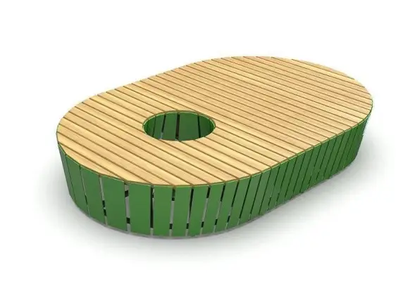 Модульная скамейка «Экополис Комби-1»