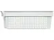 Ящик пластиковый морозостойкий перфорированный, 600x400x200 мм, 48 л, белый [102-1]