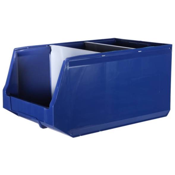 Складской лоток для метизов, мелочей и деталей Logic Store®, 500х300х250 мм, синий [12.407]