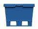 Контейнер пластиковый вкладываемый на полозьях INSTORE, 800х600х320 мм, синий [KVR 8634]