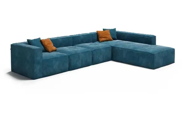 Диван Фри ДФ007 Вельвет-люкс - премиум