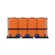 Кассета ST 8000 л (4х2000) под плотность до 1,5 г/см3 оранжевая
