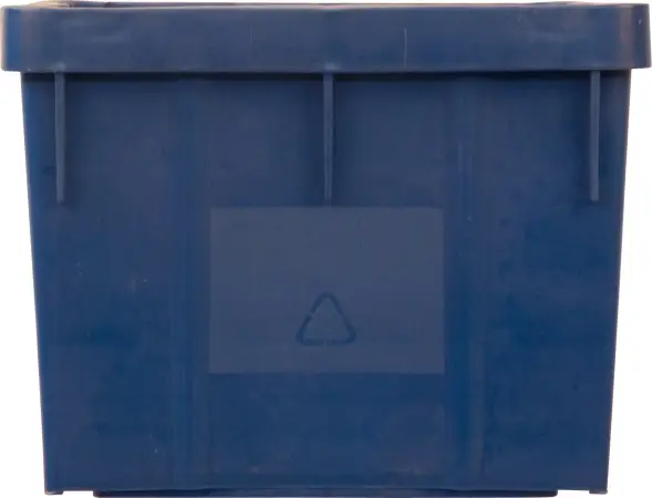 Ящик пластиковый перфорированный, 390x365x295 мм, 28 л, оранжевый [305 м]